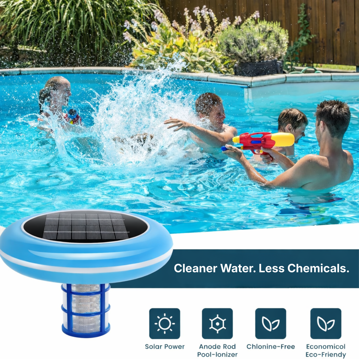 Pureflo™ Solar Pool Purifier